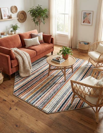 7' 10 x 7' 10 Tagine Octagon Rug