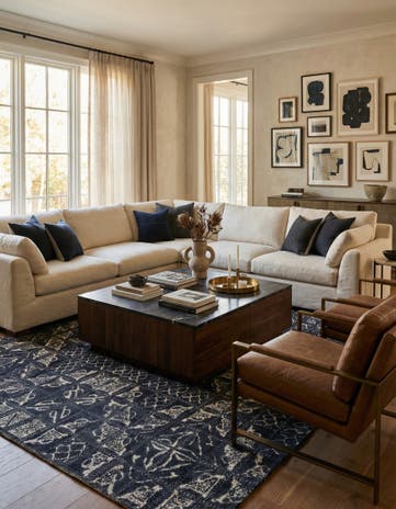 8' 9 x 11' 10 Hand Knotted Darya Rug