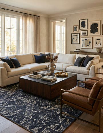 8' 9 x 11' 10 Hand Knotted Darya Rug