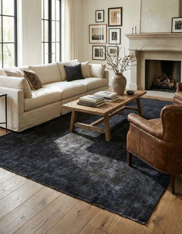 7' 8 x 11' 2 Hand Knotted Ultra Vintage Persian Wool Rug