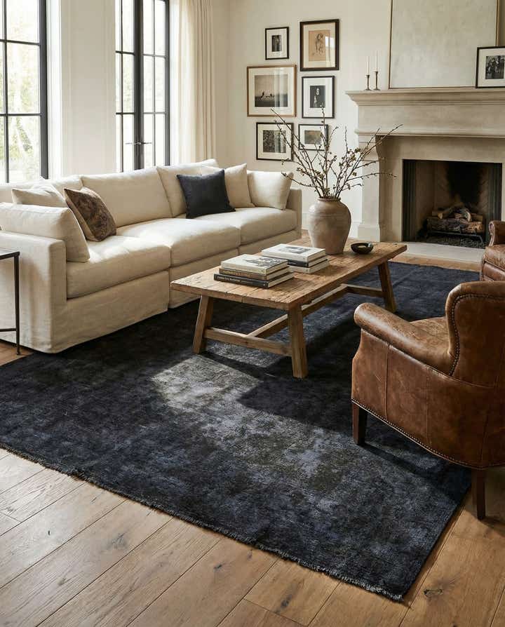 7' 8 x 11' 2 Hand Knotted Ultra Vintage Persian Wool Rug