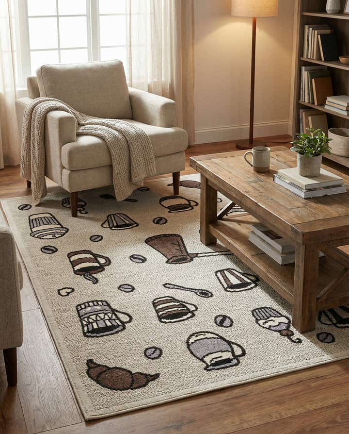 5' x 7' 7 Easy-Clean Indoor / Outdoor Rug