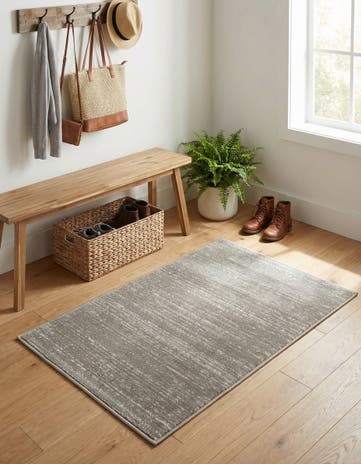 Jill Zarin Gray Uptown Madison Avenue Rug