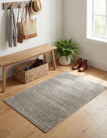Jill Zarin Gray Uptown Madison Avenue Rug