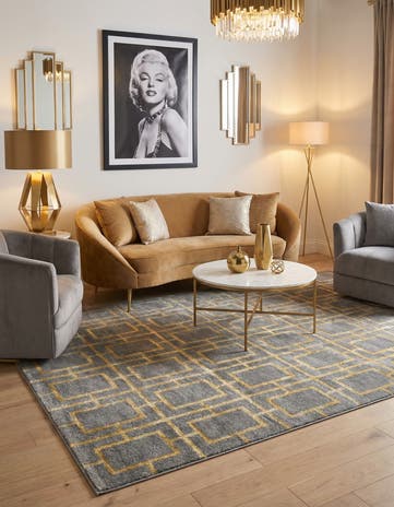 6' x 9' Marilyn Monroe™ Glam Deco Rug