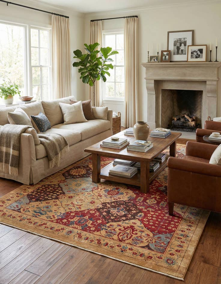 Detail image of 10' 6 x 16' 5 Kensington Rug