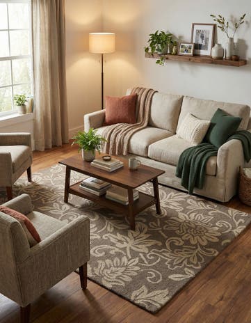 5' x 8' Agra Rug
