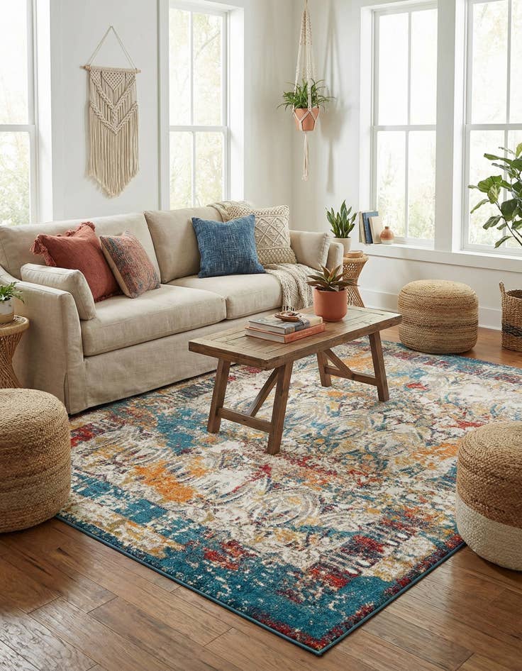 Detail image of 7' x 10' Venice Rug