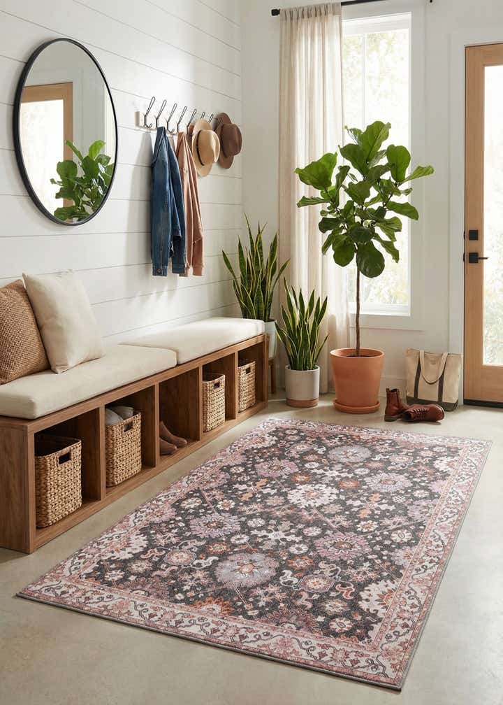 5' 1 x 8' Washable Timeless Rug