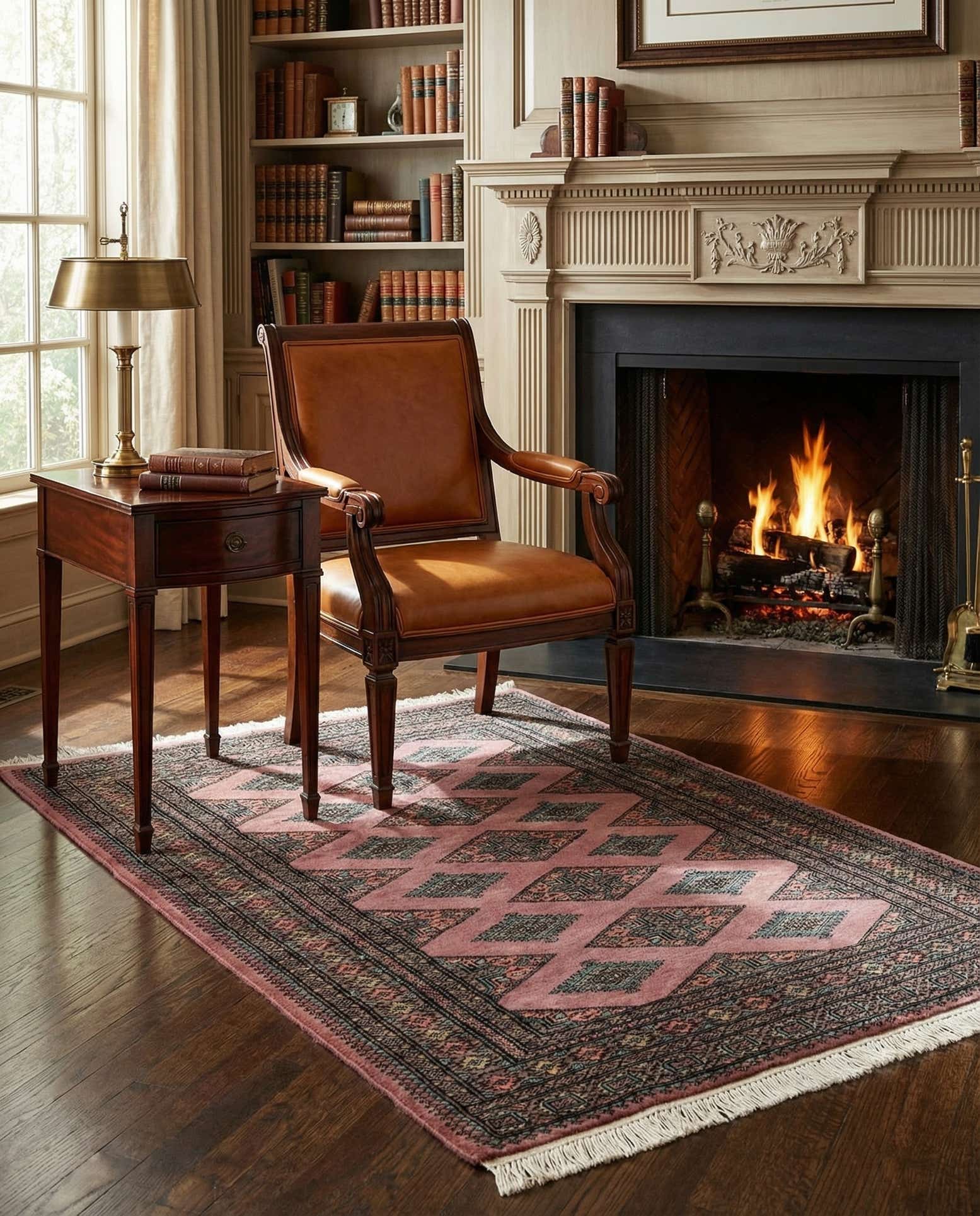 3' x 5' 2 Hand Knotted Bokhara Rug