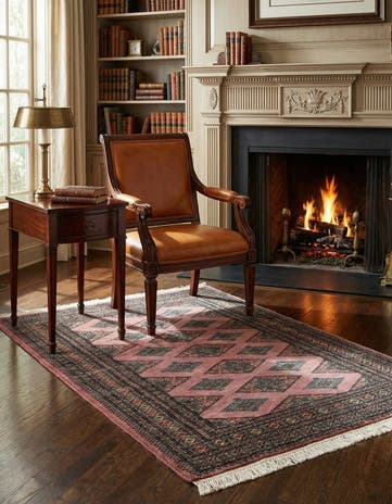 3' x 5' 2 Hand Knotted Bokhara Rug