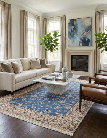 4' 5 x 6' 11 Nain Rug