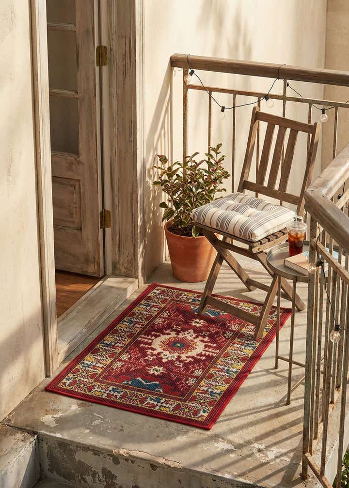 2' x 3' Easy-Clean Baja Indoor / Outdoor Rug