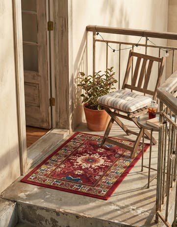 2' x 3' Easy-Clean Baja Indoor / Outdoor Rug