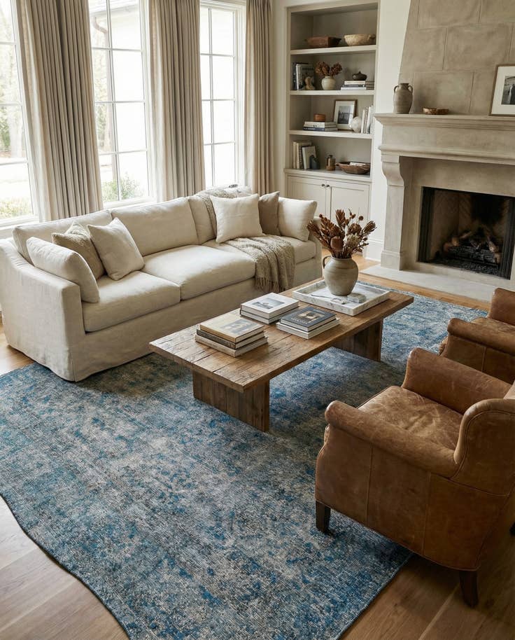 Detail image of 9' 2 x 11' 9 Hand Knotted Ultra Vintage Persian Wool Rug