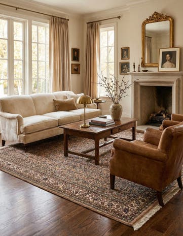 4' 11 x 10' 6 Feraghan Rug