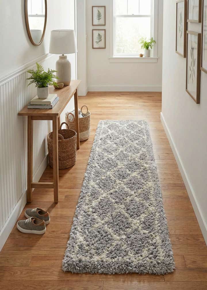 2' x 8' Infinity Shag Runner Rug