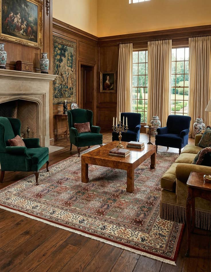 Detail image of  8' 5 x 11' 9 Mood Wool Rug