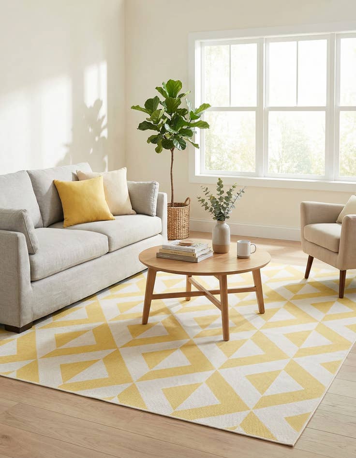 Detail image of  6' x 9'  Washable Jill Zarin Napa Indoor / Outdoor Rug