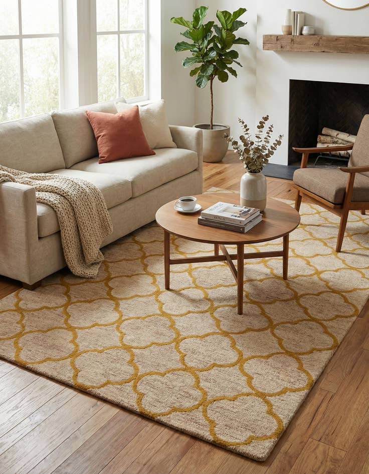 Detail image of 5' 1 x 7' 11 Luna Rug