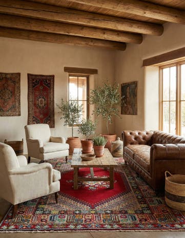 6' 6 x 9' 7 Hand Knotted Anatolian Wool Rug