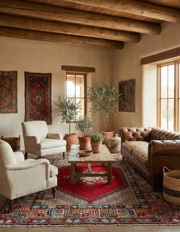 6' 6 x 9' 7 Hand Knotted Anatolian Wool Rug