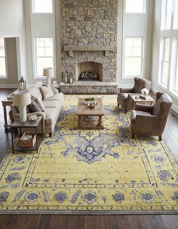10' 6 x 16' 5 Washable Fleur Rug
