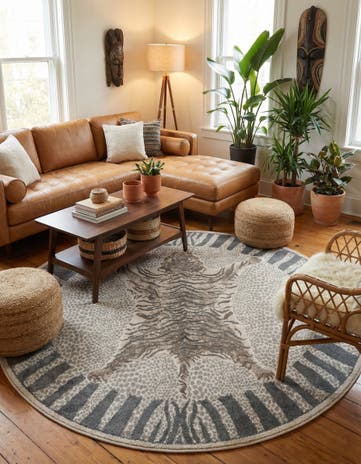 7' 10 x 7' 10 Savannah Round Rug