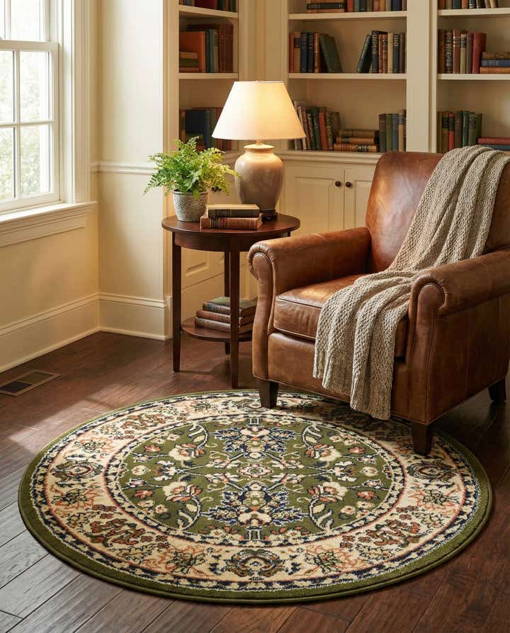 3' x 3' Yasmin Round Rug