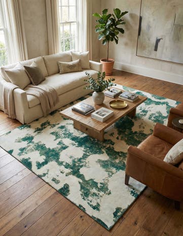 8' 3 x 11' 7 Hand Knotted Ultra Vintage Persian Wool Rug