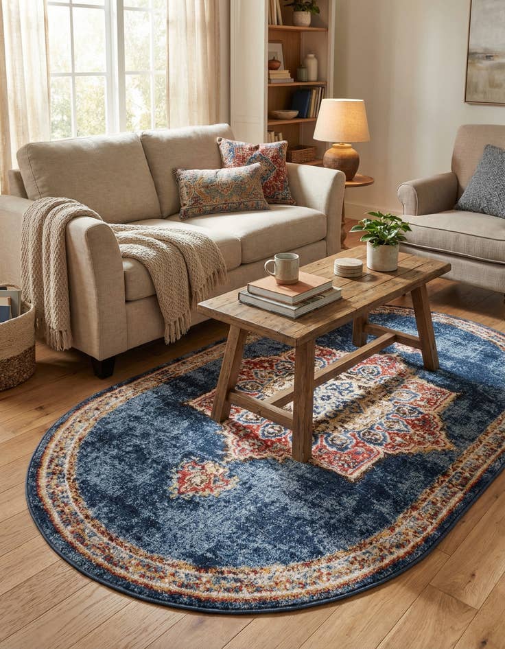 Detail image of  3' 3 x 5' 3 Eden Oval Rug