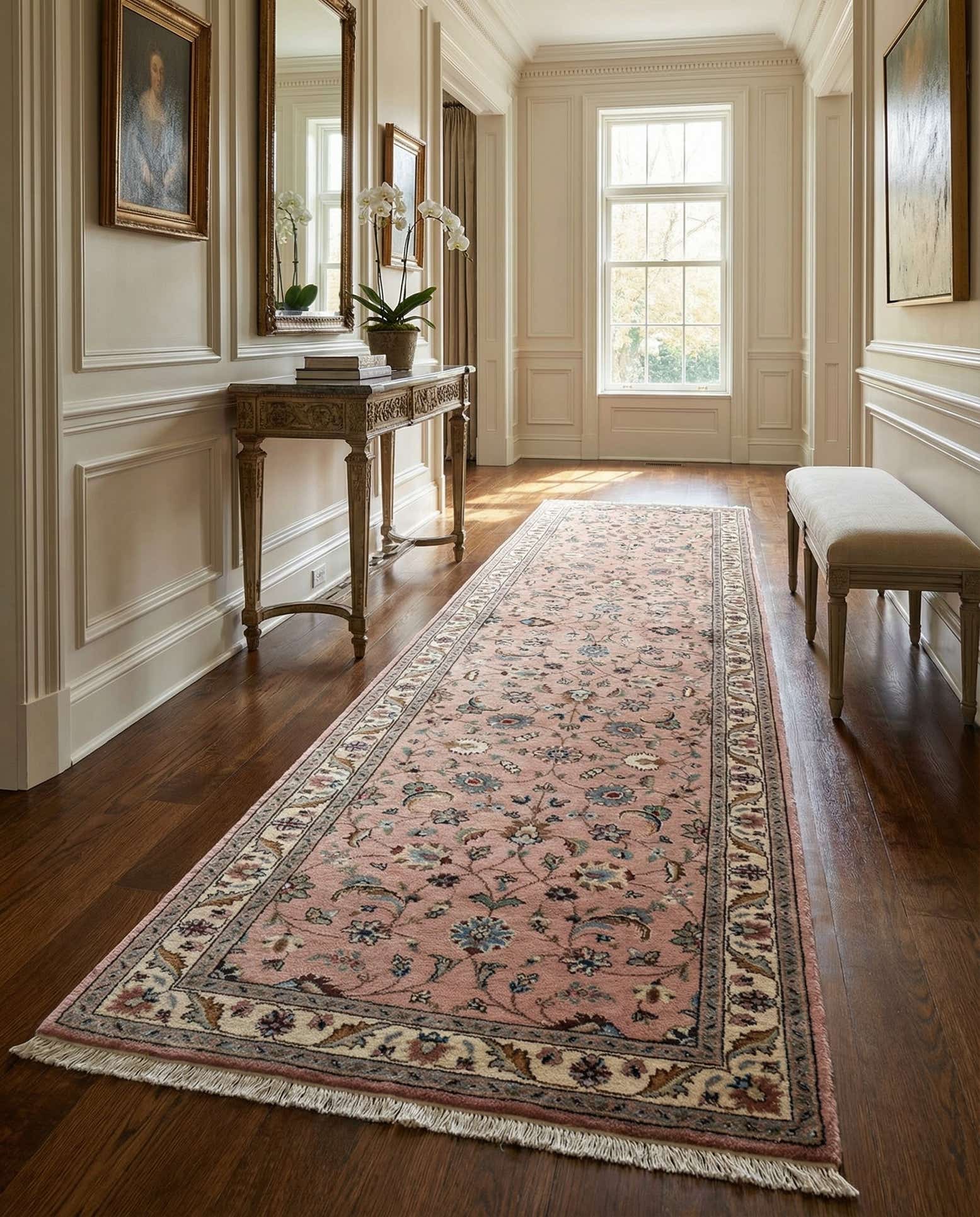 2' 6 x 9' 8 Tabriz Wool Runner Rug