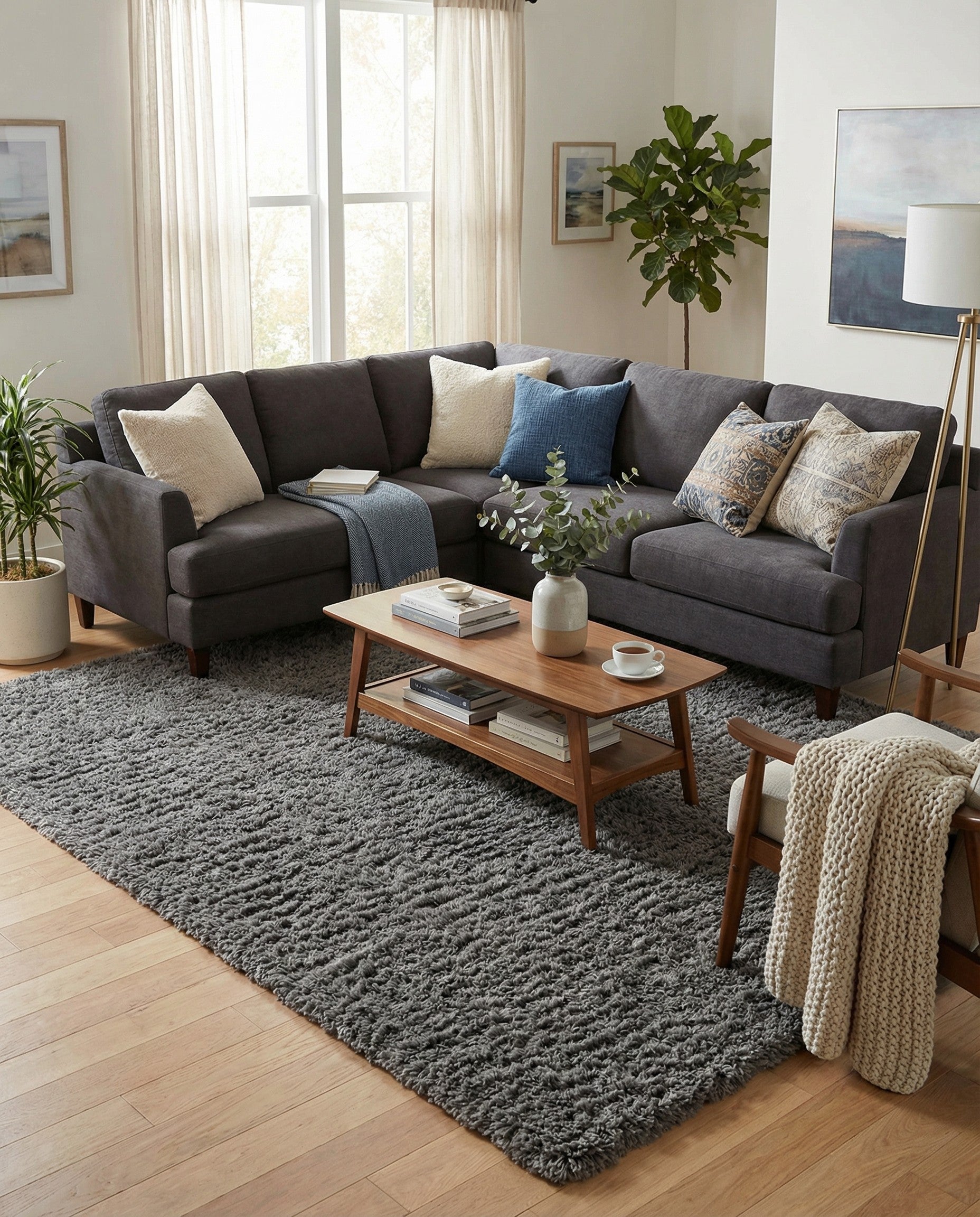  7' x 10' Infinity Shag Rug