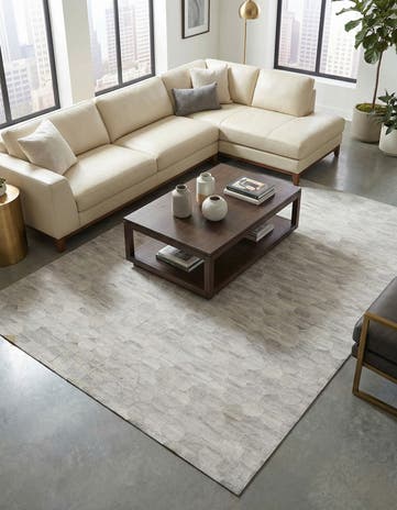 5' x 7' 10 Cowhide Rug