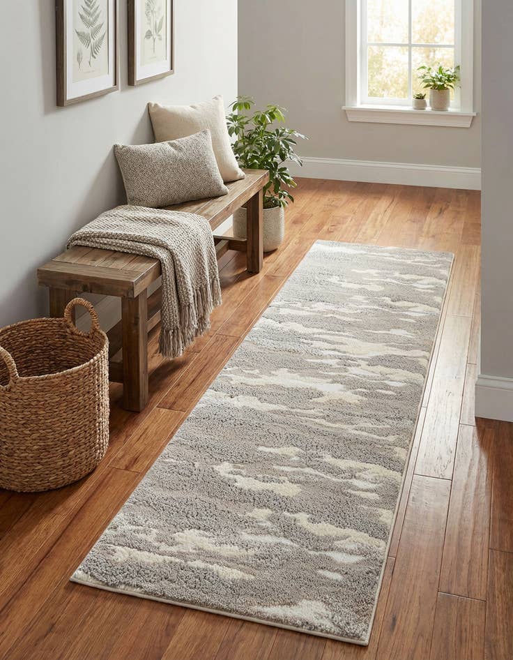 Detail image of 2' 7 x 10' Sepia Runner Rug