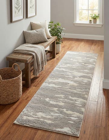 2' 7 x 10' Sepia Runner Rug