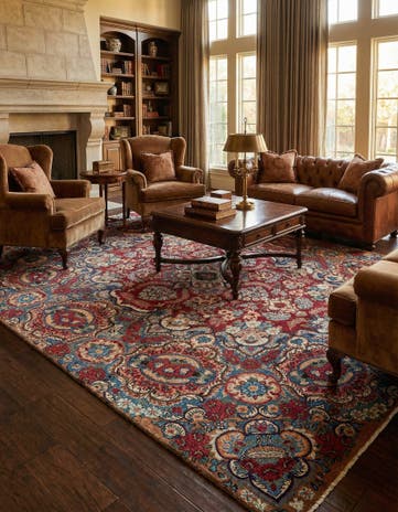 6' 5 x 9' 11 Vintage Royal Rug