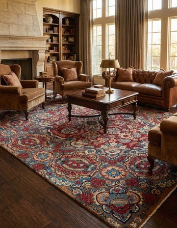 6' 5 x 9' 11 Vintage Royal Rug