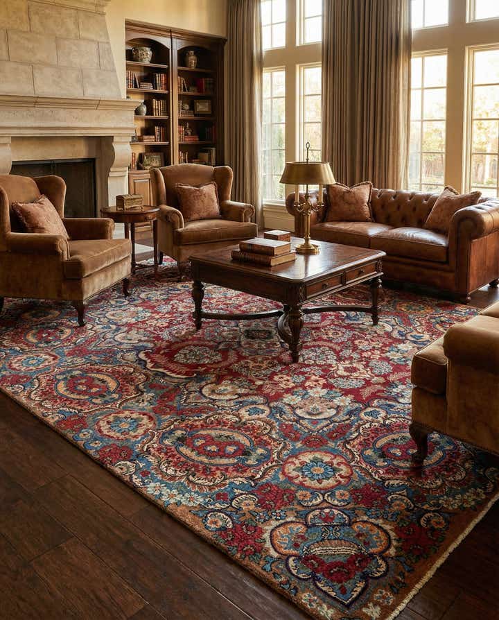 6' 5 x 9' 11 Vintage Royal Rug