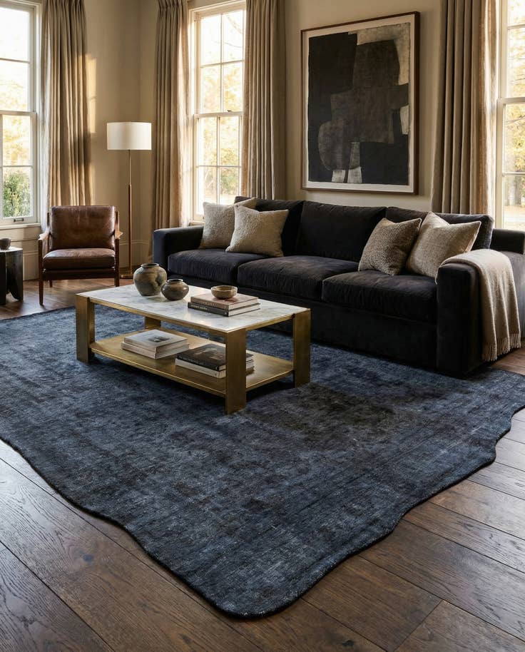 Detail image of 9' 4 x 11' 4 Hand Knotted Ultra Vintage Persian Wool Rug