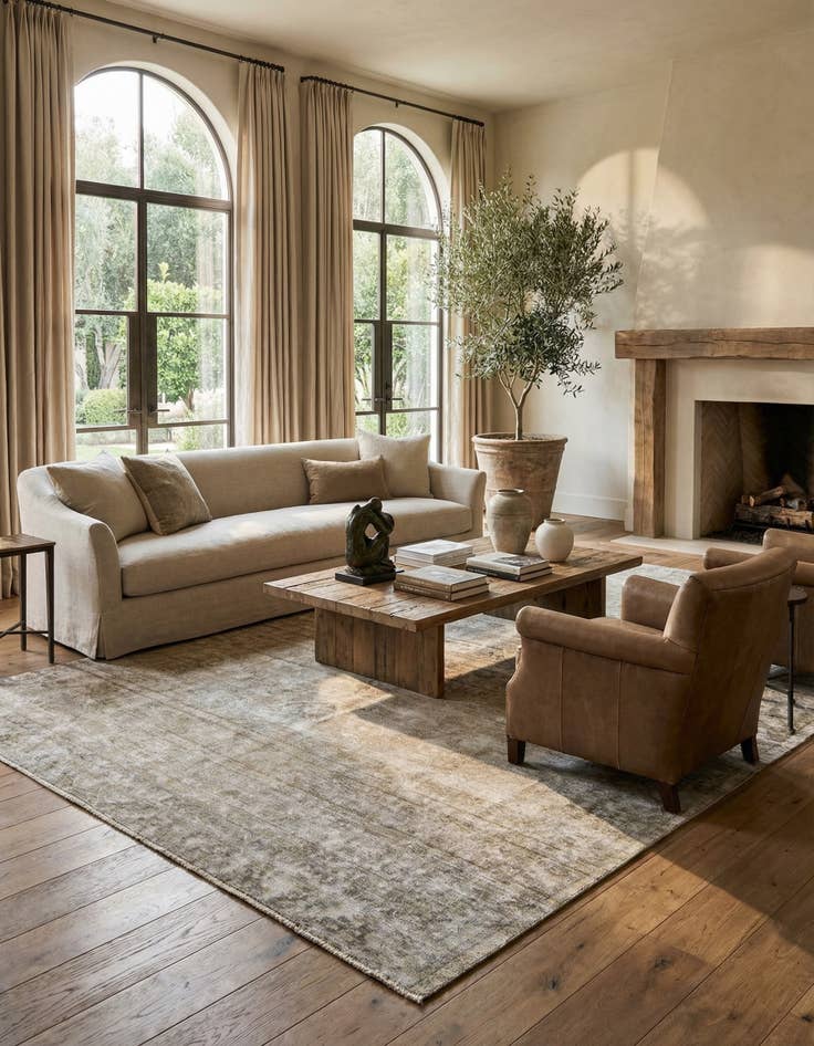 Detail image of 8' 10 x 12' 10  Hand Knotted Ultra Vintage Persian Wool Rug