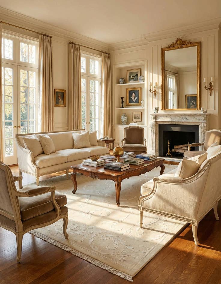 Detail image of  7' 10 x 9' 10  Hand Knotted Darya Wool Rug