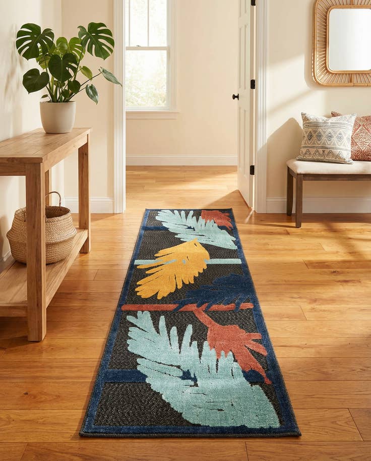 Detail image of 2' x 8' Easy-Clean Belize Indoor / Outdoor Runner Rug