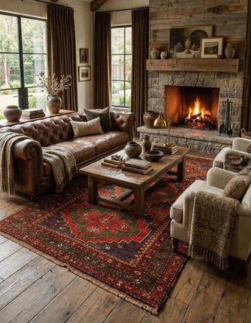 4' 6 x 7' 4 Kazak Rug