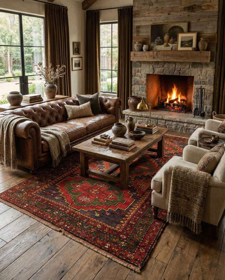 4' 6 x 7' 4 Kazak Rug