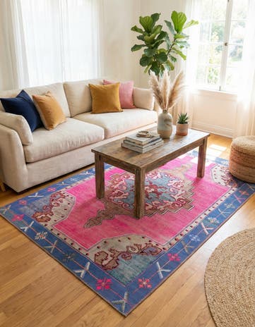 4' x 6' Washable Timeless Rug