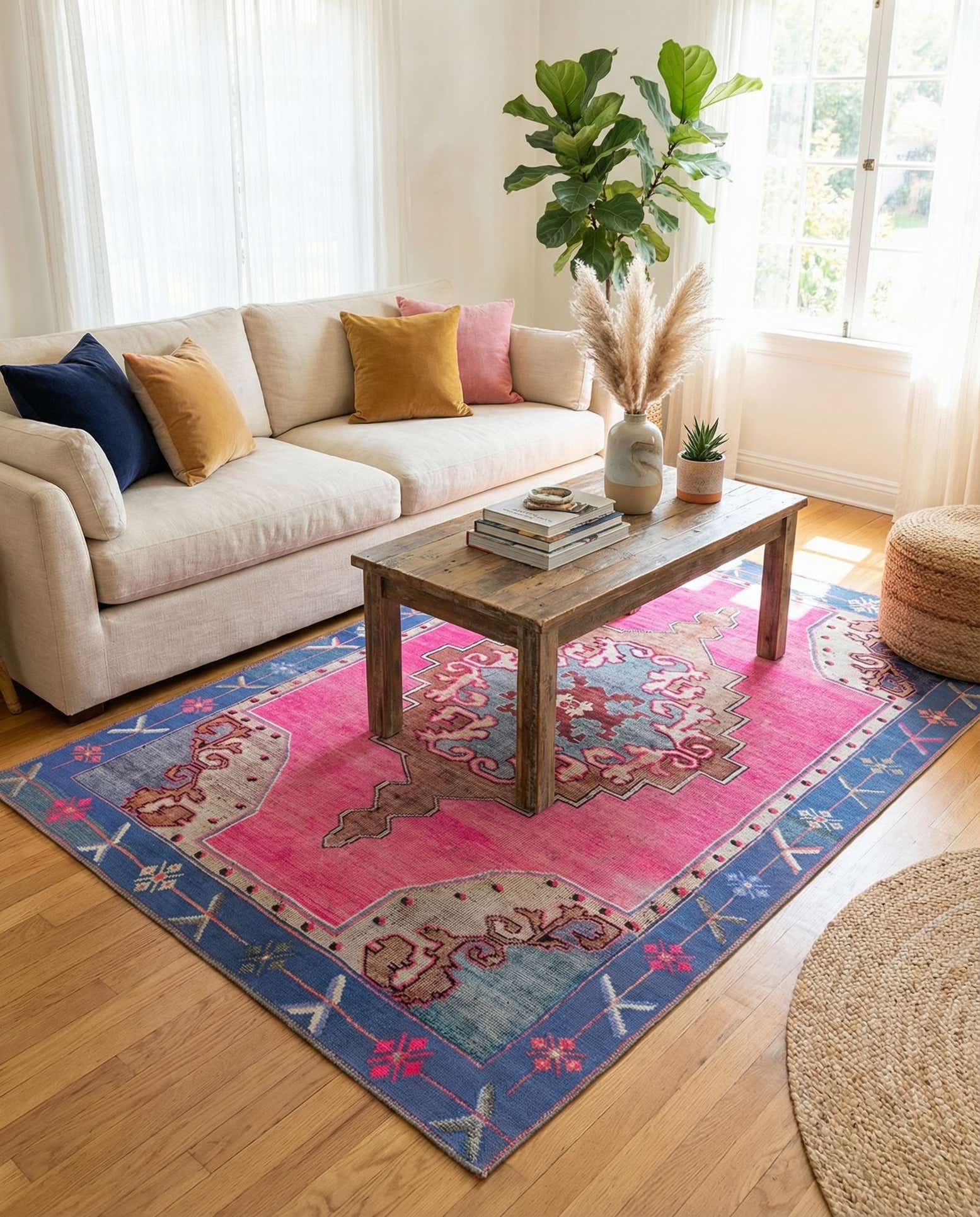 4' x 6' Washable Timeless Rug