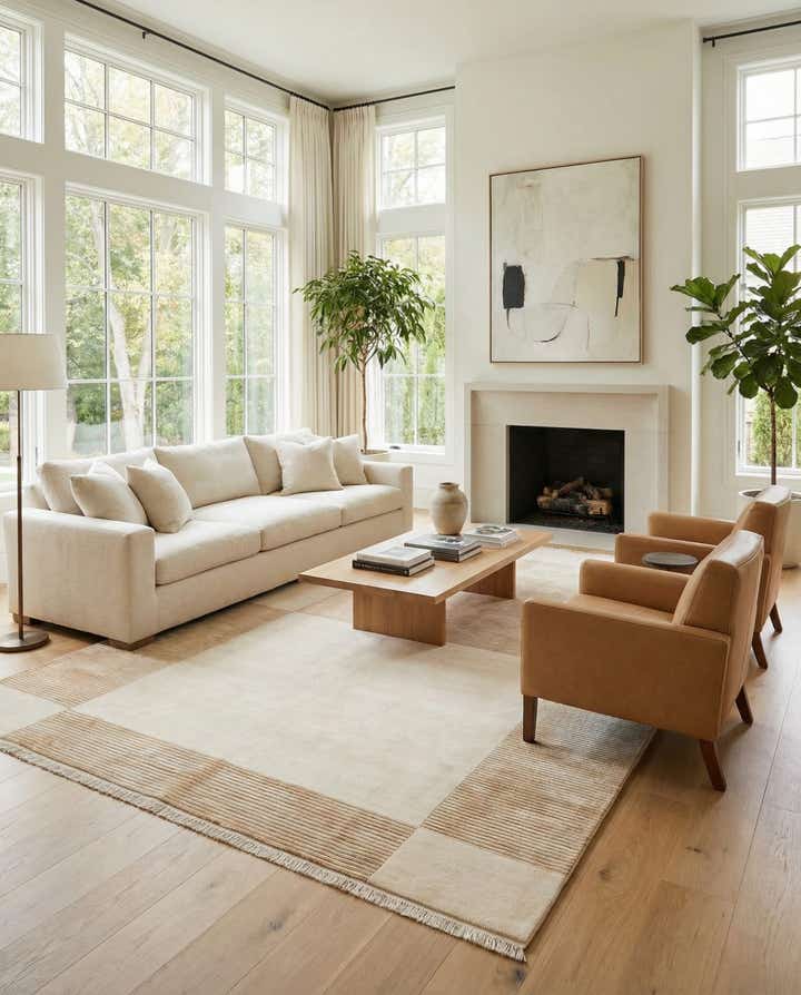 8' 1 x 11' 5 Hand Knotted Darya Wool Rug