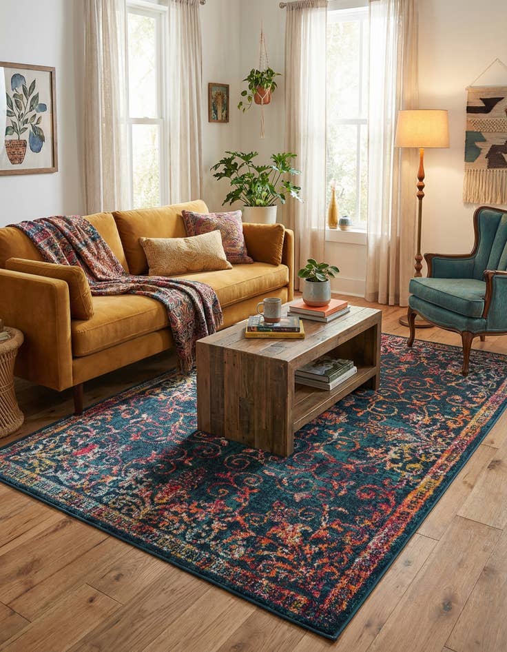 Detail image of 6' x 9' Carrington Rug