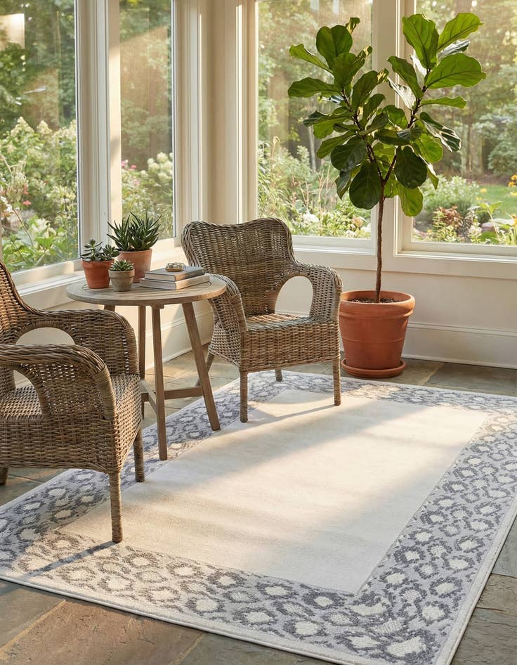 Detail image of 5' 3 x 8' Vince Camuto Rug